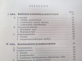 Laivatykistön ampumaohjesääntö - Meri- ja maa-ammunta (LTAO I) 1948 -Finnish Navy gun action manual