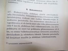 Laivatykistön ampumaohjesääntö - Meri- ja maa-ammunta (LTAO I) 1948 -Finnish Navy gun action manual