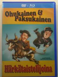 Ohukainen &amp; Paksukainen - Härkätaistelijoina  Blu-ray+DVD - elokuva