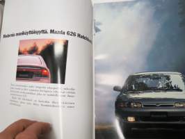 Mazda 626 4-ovinen Sedan / 5-ovinen Hatchback 1993 -myyntiesite / brochure