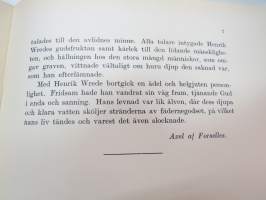 Friherre Henrik Knut Wrede, minnesskrift av Axel af Forselles