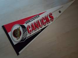 Vancouver Canucks NHL -viiri, täysikokoinen, 1989.