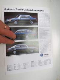 Mikä auto tarjoaa eniten vastinetta rahalle tämän päivän Suomessa? - Kotimainen Saab 900 -myyntiesite / brochure
