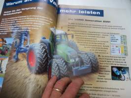 Fendt Vario und mehr... 2001 traktori -myyntiesite, saksankielinen / brochure