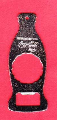 Coca Cola Light pullonkorkinavaaja (Refreshingly New)