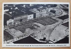 Suomen Suurkisat - postikortti N:o 8, Helsinki 1947, kulkematon