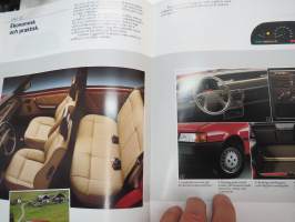 Fiat Uno 1990 -myyntiesite / brochure