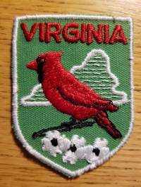 Virginia USA - kangasmerkki