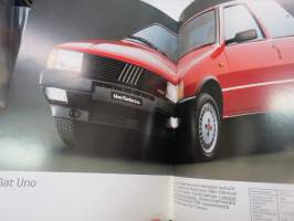 Fiat Uno, Regata, Croma, Ritmo, Ducato yritysautot -myyntiesite / brochure
