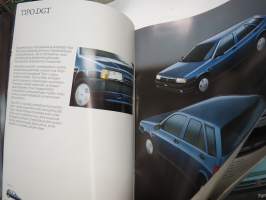 Fiat Tipo 1989 -myyntiesite / brochure