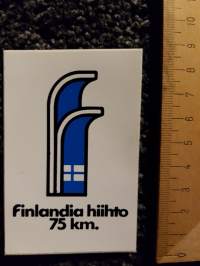 Finlandia hiihto 75 km tarra