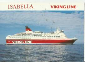 Isabella - laivakortti, laivapostikortti kulkematon