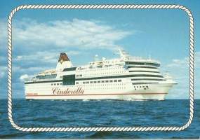 Cinderella - laivakortti, laivapostikortti kulkematon