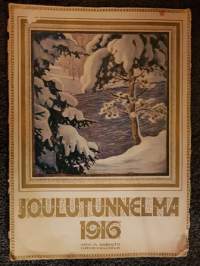 Joulutunnelma, 1916. Arvi. A. Karisto Hämeenlinna