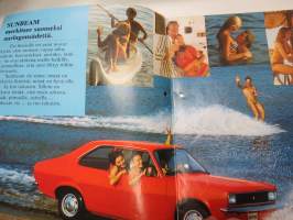 Sunbeam 1975  Life - auringonsäde elämäänne -myyntiesite / brochure