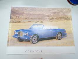 Rolls-Royce Corniche 2D Convertible -myyntiesite / brochure