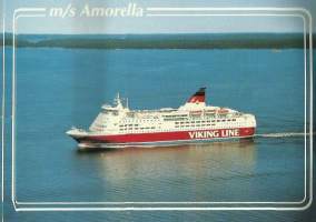 Amorella  - laivakortti, laivapostikortti kulkematon