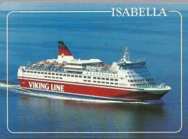 Isabella  - laivakortti, laivapostikortti kulkematon
