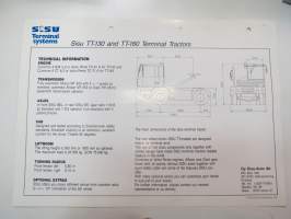 Sisu TT-130 &amp; TT-160 Terminal Tractors -myyntiesite / brochure