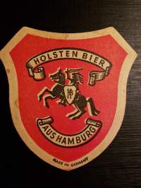 Holsten bier aus Hamburg -olutlasin alunen