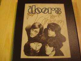 The Doors, canvastaulu, koko 20 cm x 30 cm. Teen näitä vain 50 numeroitua kappaletta. Yksi heti valmiina lähetettäväksi.