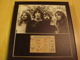 Pink Floyd, canvastaulu, koko 20 cm x 30 cm. Teen näitä vain 50 numeroitua kappaletta. Yksi heti valmiina lähetettäväksi.