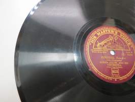 His Master´s Voice BD 5698, Glenn Miller and his orchestra - The one I love / Perfidia -savikiekkoäänilevy / 78 rpm 10&quot; record