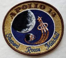 Apollo 14, Shepard, Roosa, Mitchell, hihamerkki