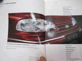 Ford Scorpio 1992 -myyntiesite -sales brochure