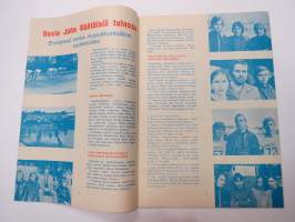 Nuorten Päivä 1971 nr 9, Raittiuskasvatusliitto ry:n julkaisu nuorille; aiheina mm. urheilu, DX-kuuntelu, Nuorten kirjoituksia, askartelua ym.