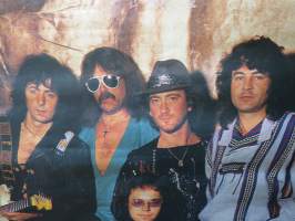 Deep Purple - The House of Blue Light - World Tour 1987 -original poster / alkuperäinen kiertuejuliste