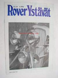 Rover Ystävät 1994 nr 3 (nr 45) 