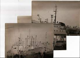 Venäläisiä laivoja - valokuva 13x18 cm  3 kpl