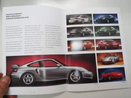 Porsche Model Range 2002 911, Boxster -myyntiesite /  sales brochure