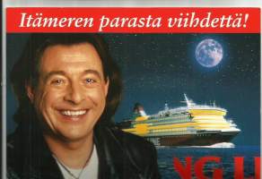 Viking Line, Itämeren parasta viihdettä Kirka- laivakortti, laivapostikortti  A5 koko