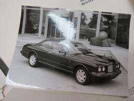 Rolls-Royce and Bentley 1994 year model specifications news release + 6 pcs press photographs -lanseerausesite + 6 kpl pressikuvia