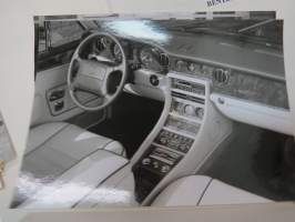 Rolls-Royce and Bentley 1994 year model specifications news release + 6 pcs press photographs -lanseerausesite + 6 kpl pressikuvia