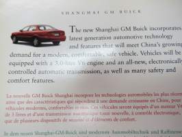 General Motors GM World Vision 1998 -sales brochure / myyntiesite-lanseerausesite