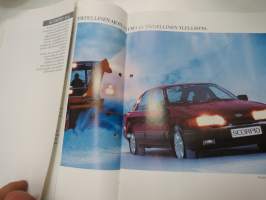 Ford Scorpio 1989 -myyntiesite / sales brochure