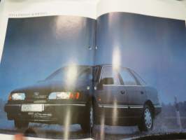 Ford Scorpio 1989 -myyntiesite / sales brochure