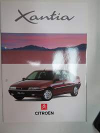 Citroën Xantia 1995 -myyntiesite / sales brochure