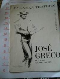 svenska teatern jose&#039; greco och hans spanska balett