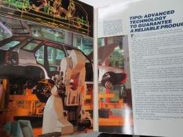Fiat Tipo - The product of the system -automallin tuotannon lanseeraus- / esittelykirja