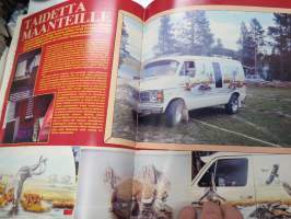 V8 Magazine 1982 nr 1 -Hot Rod magazine, mukana keskiaukeamakuva / -juliste Impala 1958