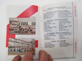 Circuit Zolder - Info 1989 -Formula- ym. kilparadan infokirjanen