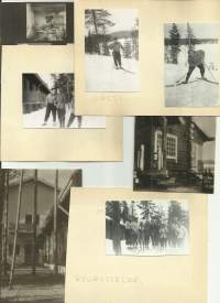 Keuruselkä Keuruu valokuvia kortteja n 10 kpl  1950-luku