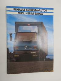 Renault Midliner M-sarja kuorma-auto -myyntiesite / brochure