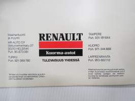 Renault Midliner M-sarja kuorma-auto -myyntiesite / brochure