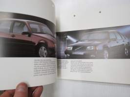 Volvo 440 1990 -myyntiesite / sales brochure
