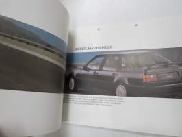 Volvo 440 1990 -myyntiesite / sales brochure